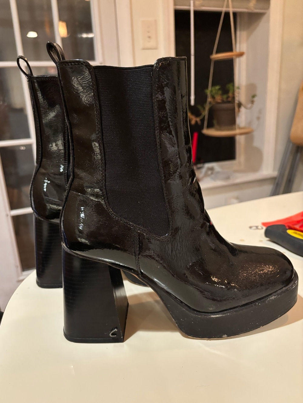Circus by Sam Edelman Platform Boot Black Size 8